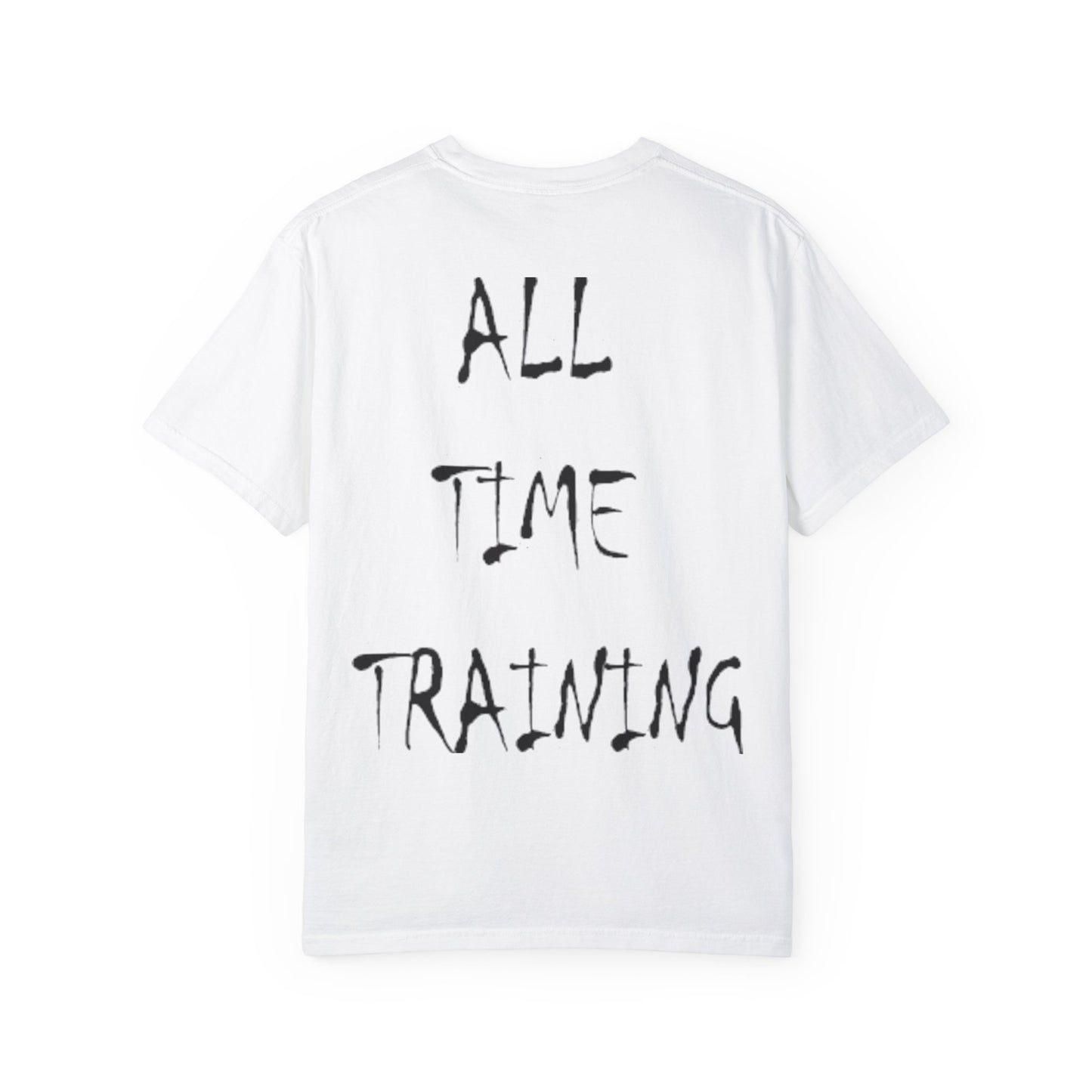 Unisex T-shirt "ALL TIME TRAINIG" White Color"