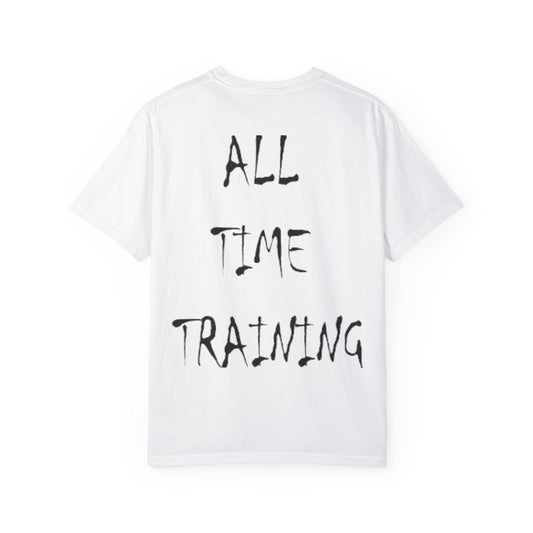 Unisex T-shirt "ALL TIME TRAINIG" White Color"